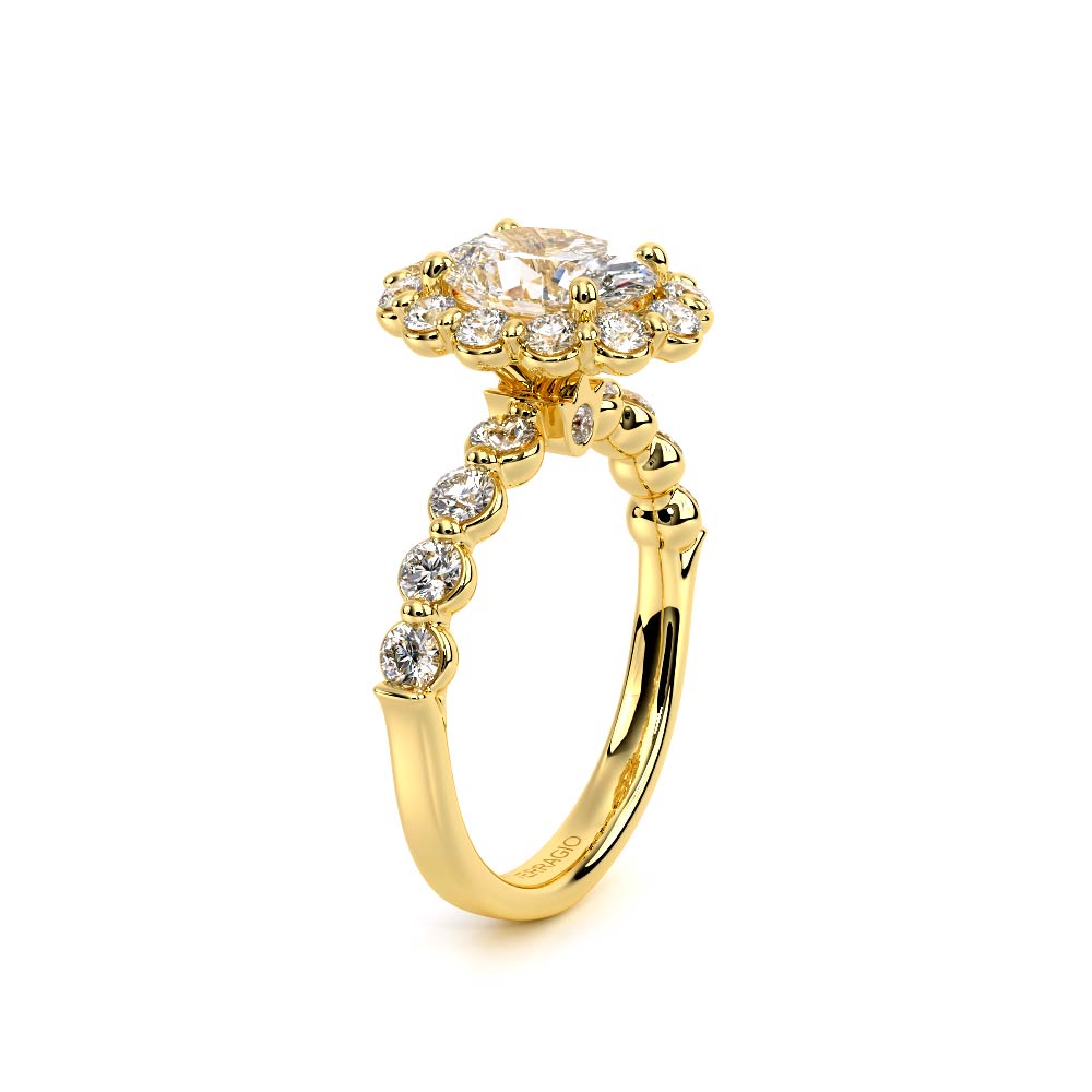 Verragio Halo Oval Engagement Ring