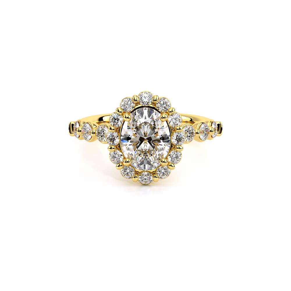 Verragio Halo Oval Engagement Ring