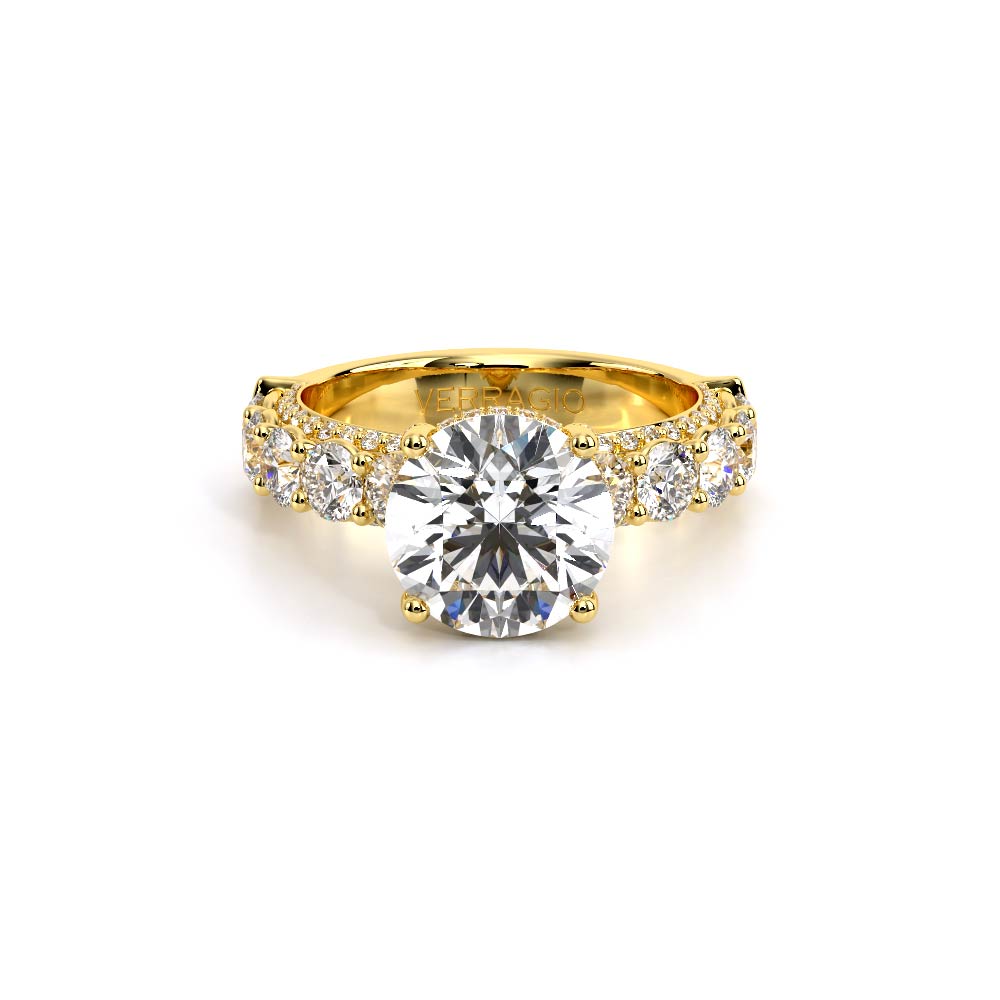 Verragio Pave Round Engagement Ring