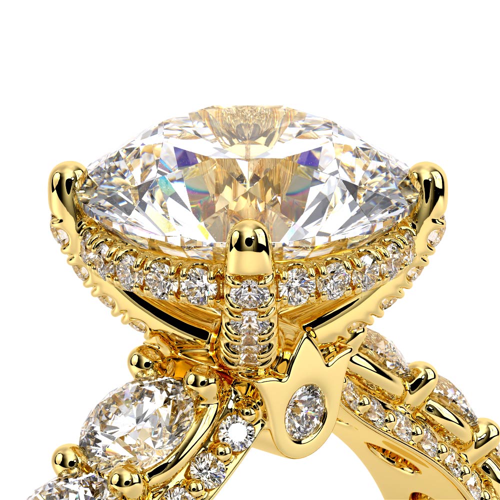 Verragio Pave Round Engagement Ring