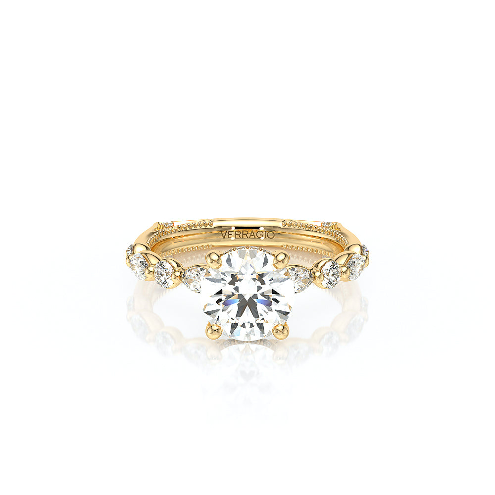 Verragio Halo Round Engagement Ring
