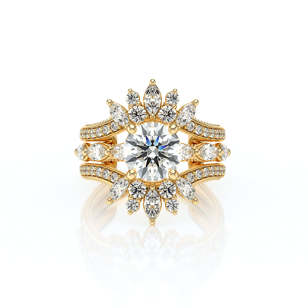 Vanguard-2205r-18k Yellow Gold Round