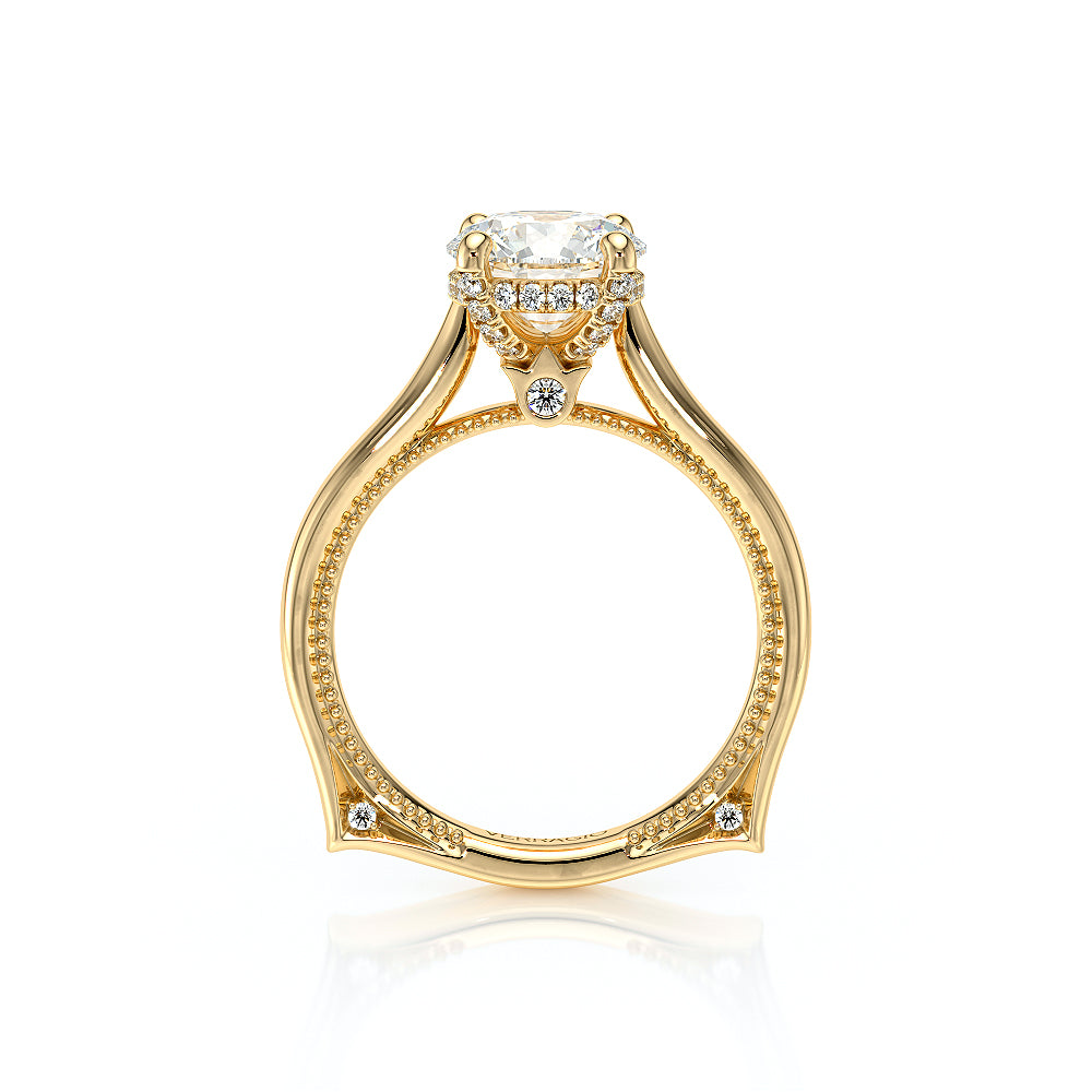 Verragio Halo Round Engagement Ring