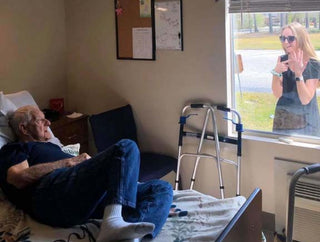 Coronavirus Fails to Stop Magical Moment Between NC Woman and Her Grandpa
