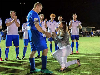 Pizza Ring Empowers Aussie Woman to Pop the Question During Soccer Match