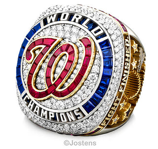 Nationals’ 2019 World Series Rings Feature 257 Gemstones and One Baby Shark