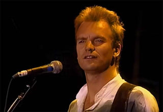 Music Friday: Sting of The Police Sings of Rings in 1983’s ‘Wrapped Around Your Finger’