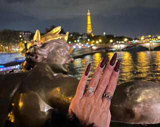 Vanessa Hudgens Shares Pics of Her New Oval-Cut Diamond Engagement Ring