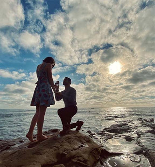 Actor Wilmer Valderrama Proposes to Model Amanda Pacheco With Pear-Shaped Diamond