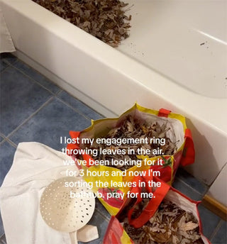 French Canadian Earns TikTok Fame After Using Bathtub and Strainer to Find Ring