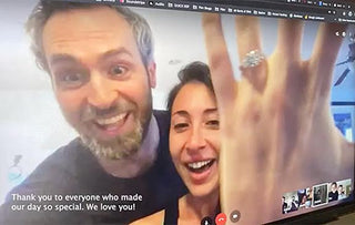 Friends and Family Witness Quarantined Couple’s Marriage Proposal Via Google Hangouts
