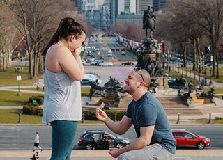 Philly Couple Takes Break From Quarantine to Get Engaged Atop the ‘Rocky’ Steps
