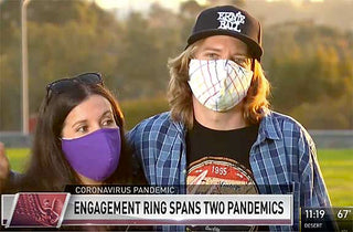 San Diego Musician Pops the Question With Ring That’s Seen Two Global Pandemics