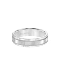 6.5MM Men's Wedding Band - High Polished Finish with Milgrain and Bevel Edge