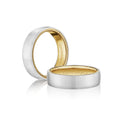 Vw 6024 14K Two Tone White Gold Yellow Gold