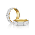 Vw 6026 14K Two Tone White Gold Yellow Gold