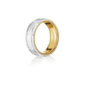 Vw 7011 14K Two Tone White Gold Yellow Gold