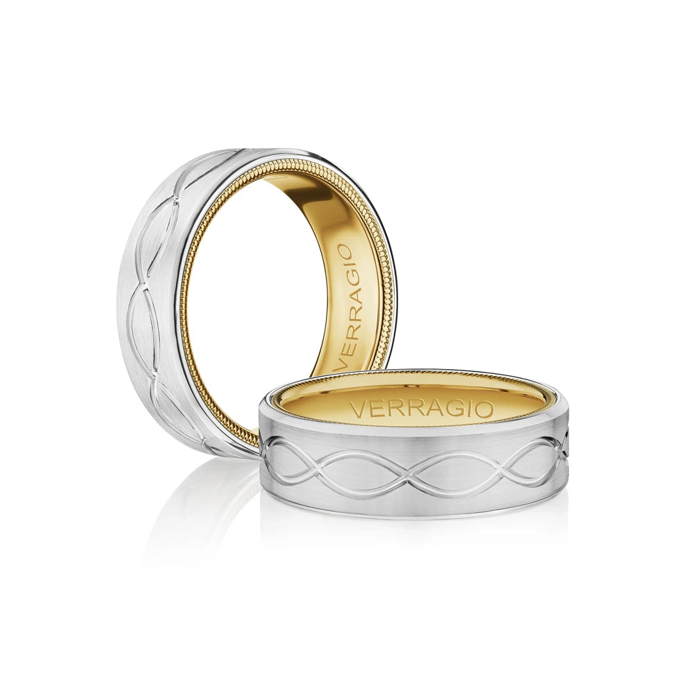 Vw 7013 14K Two Tone White Gold Yellow Gold