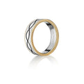 VWB-7013-14K Two Tone - White/Yellow