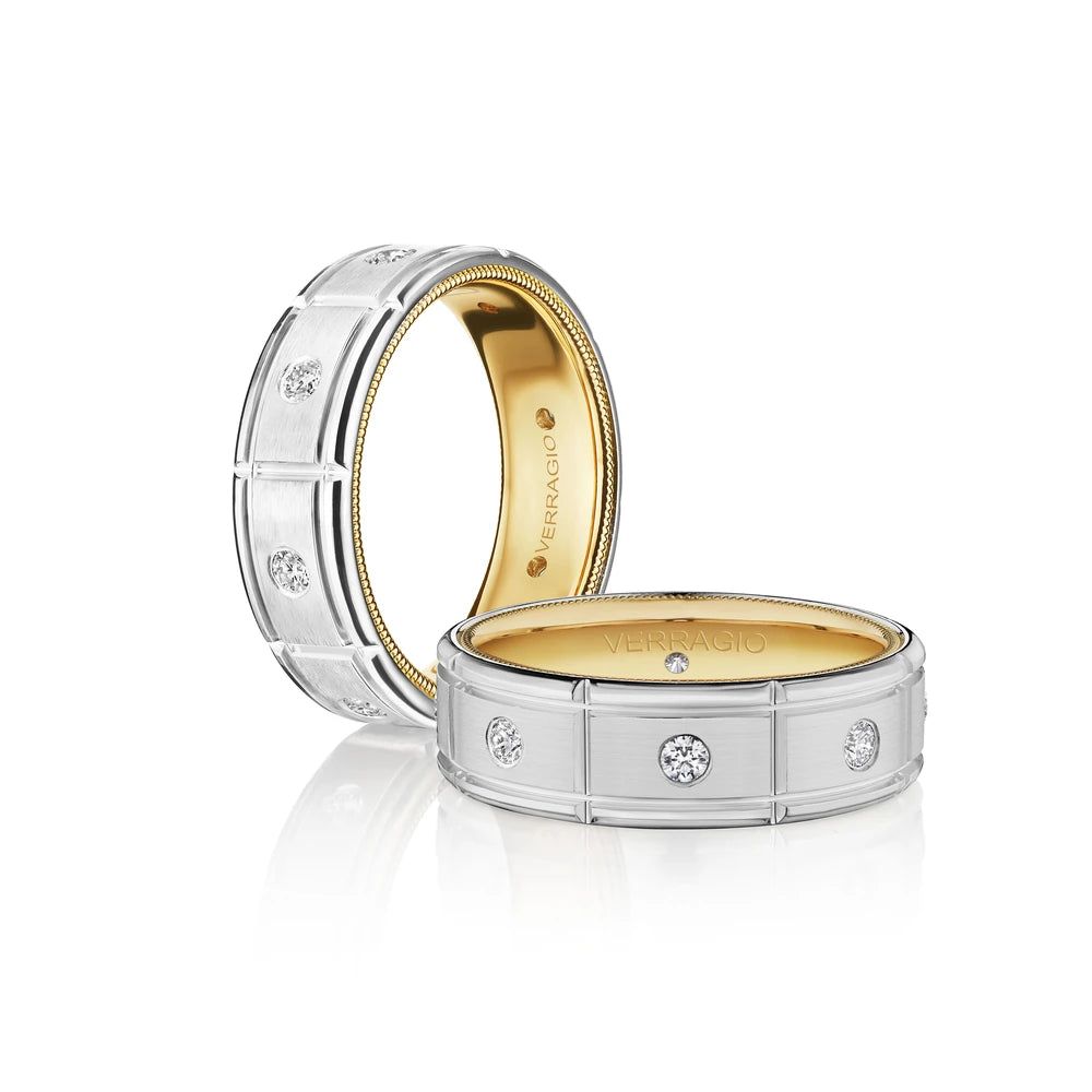 VWD-7910-14K Two Tone - White/Yellow Gold