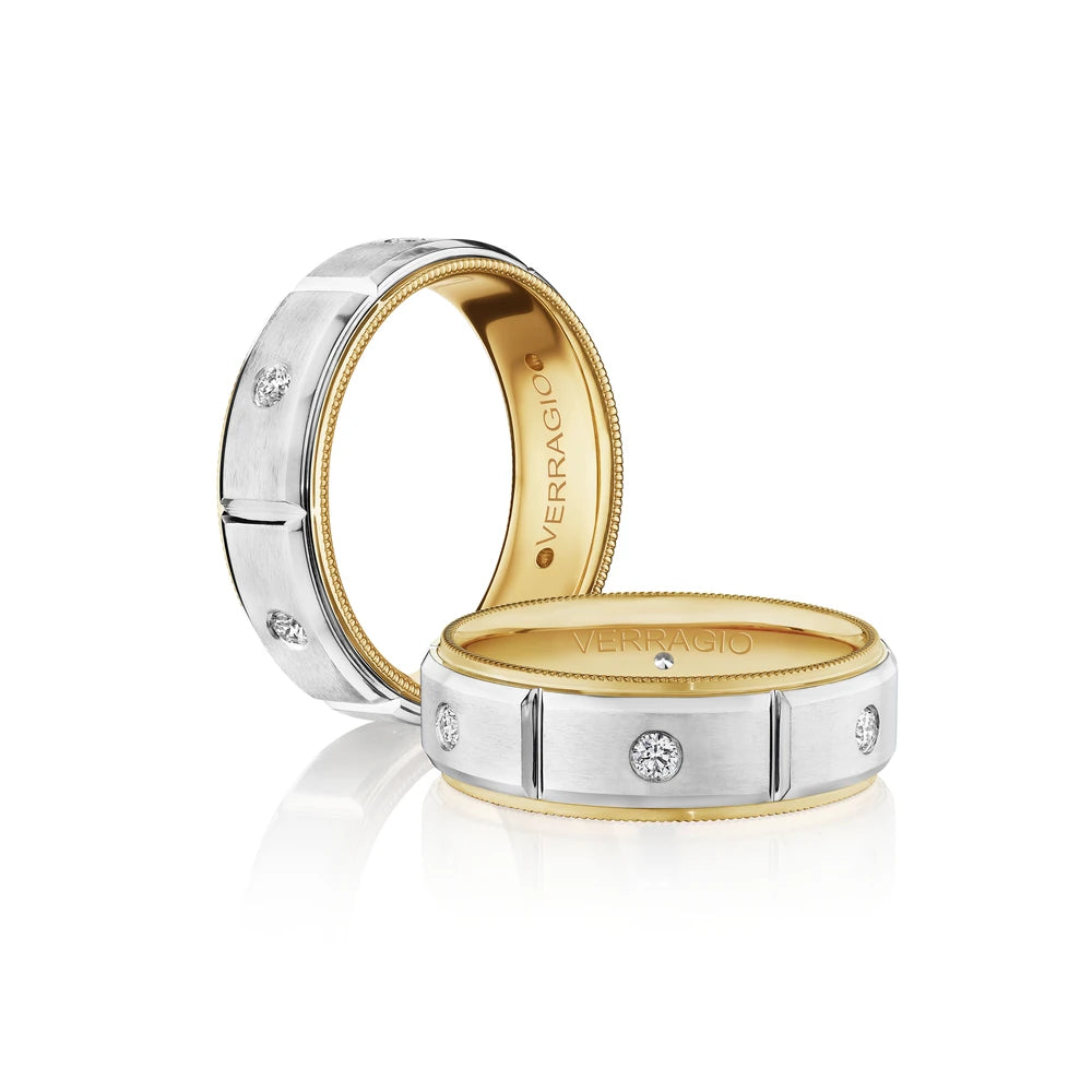Vwd 7912 14K Two Tone White Gold Yellow Gold