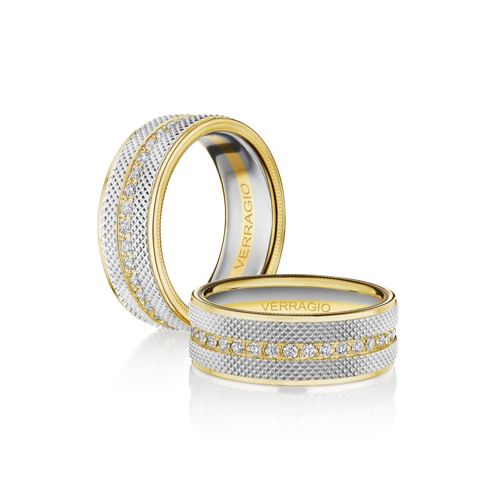 VWD-8915-14K Two Tone - White/Yellow Gold