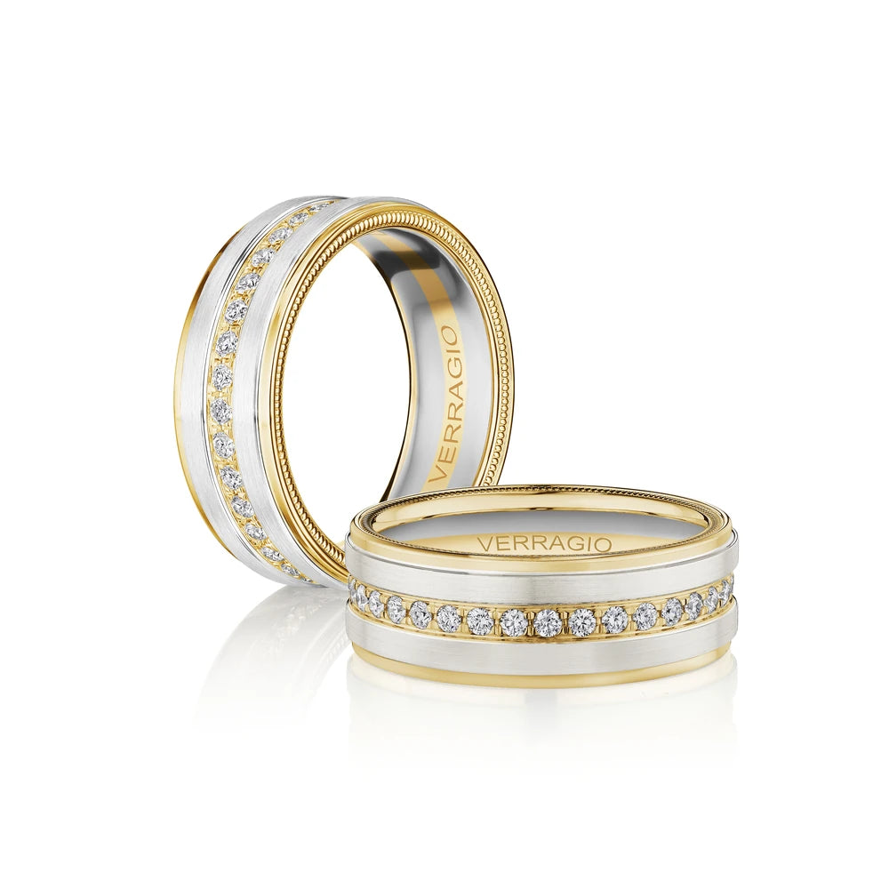 VWD-8914-14K Two Tone - White/Yellow Gold