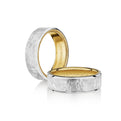 Vw 7012 14K Two Tone White Gold Yellow Gold