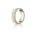 VWS-215-7-14K Two Tone - White/Yellow