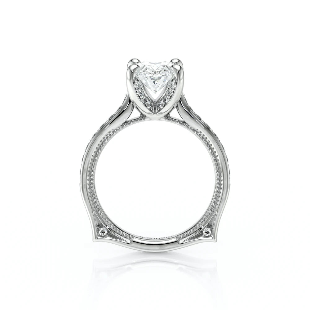 Vanguard-2207OV-14K White Gold Oval