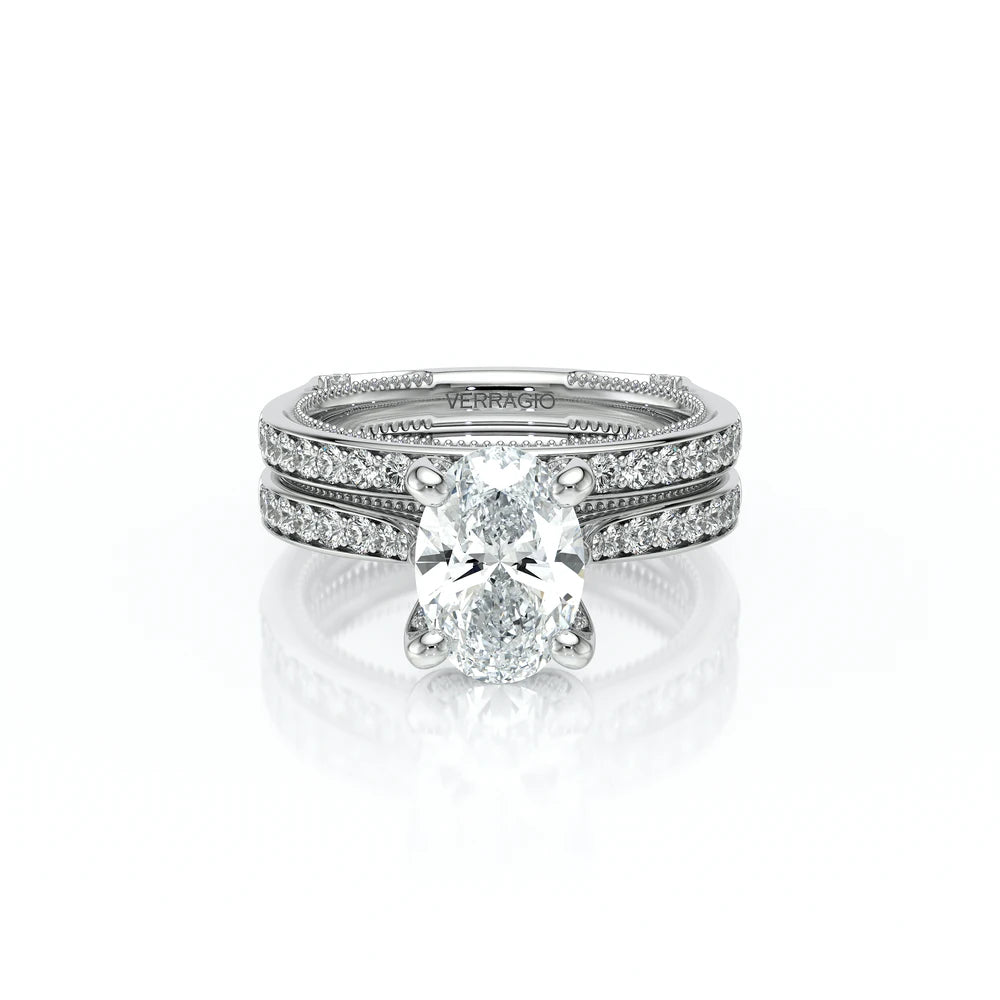 Vanguard-2207OV-18K White Gold Oval