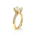 Vanguard-2207ov-18k Yellow Gold Oval