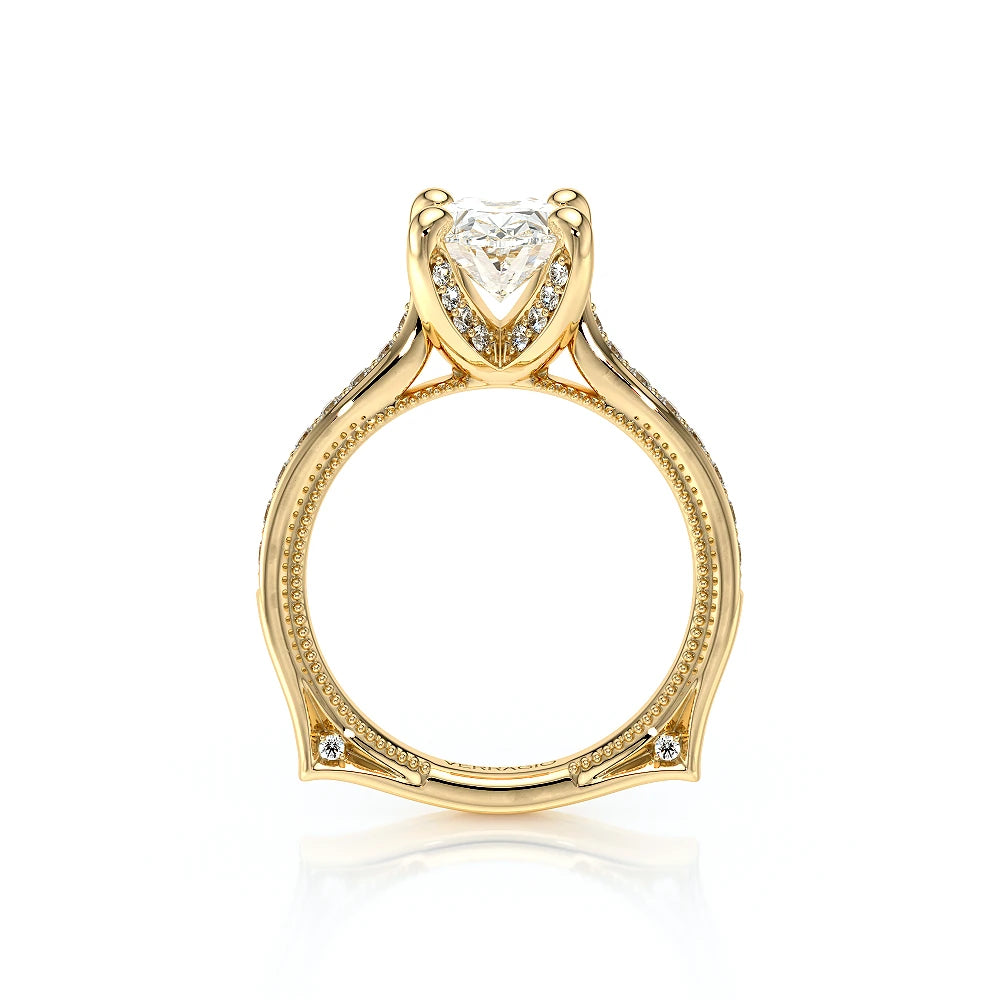 Vanguard-2207ov-18k Yellow Gold Oval