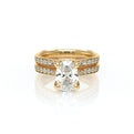 Vanguard-2207ov-18k Yellow Gold Oval