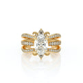 Vanguard-2207ov-18k Yellow Gold Oval