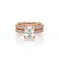 Vanguard-2207OV-18K Rose Gold Oval