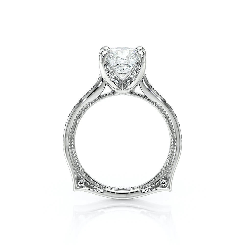 Vanguard-2207r-14k White Gold Round