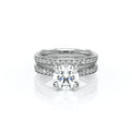 Vanguard-2207r-14k White Gold Round
