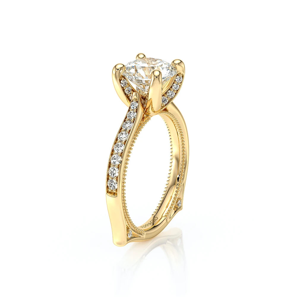 Vanguard-2207r-14k Yellow Gold Round
