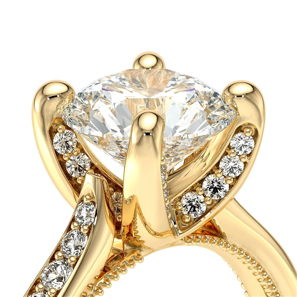 Vanguard-2207r-14k Yellow Gold Round