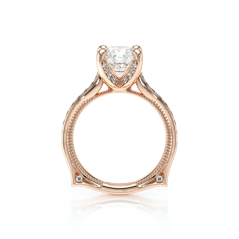 Vanguard-2207r-18k Rose Gold Round