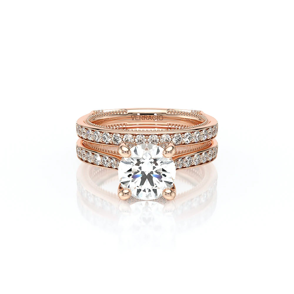 Vanguard-2207r-14k Rose Gold Round
