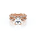 Vanguard-2207r-18k Rose Gold Round