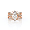 Vanguard-2207OV-18K Rose Gold Oval