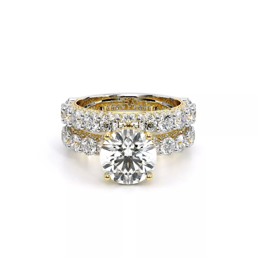 Couture 0489W30 18K Two Tone White Gold Yellow Gold