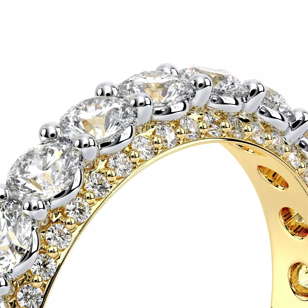 Couture 0489W30 18K Two Tone White Gold Yellow Gold