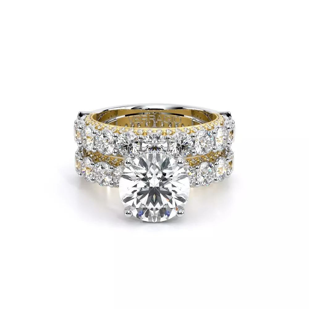 Couture 0489W34 18K Two Tone White Gold Yellow Gold