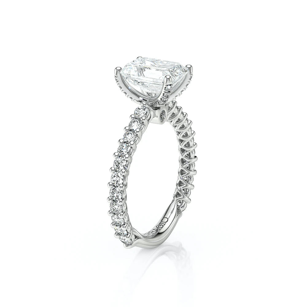 Lumino 801Emd4 20 14K White Gold Emerald