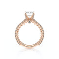 Lumino 801Emd4 20 18K Rose Gold Emerald