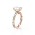 Lumino 801Emd4 20 14K Rose Gold Emerald